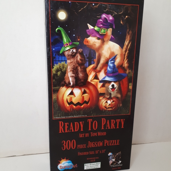 Great Quality Halloween Puzzle 300 Piece - Picture 1 of 4